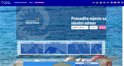 Desktop Screenshot of apartmani-hrvatska.com