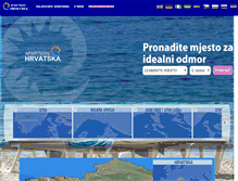 Tablet Screenshot of apartmani-hrvatska.com